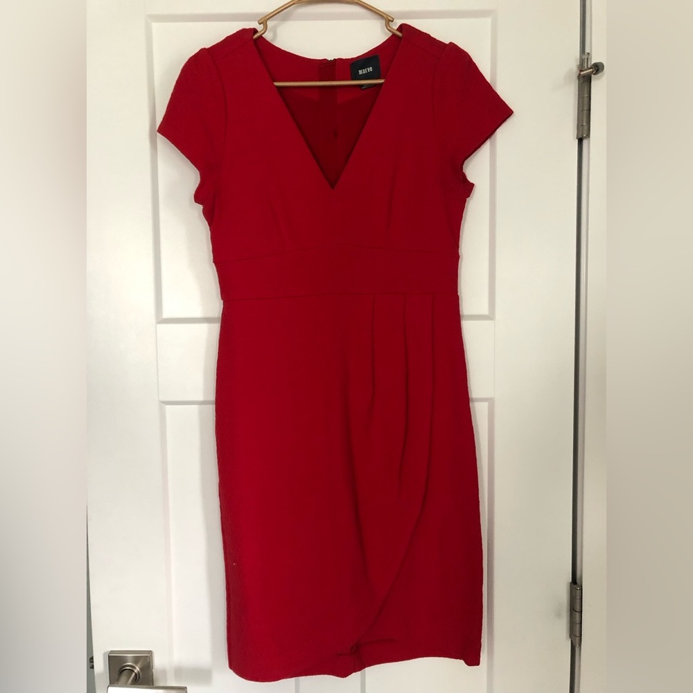 Maeve red dress size small.